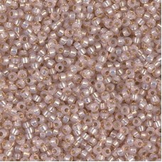 11/0 Miyuki Seed Beads - Dyed Blush Silver Lined Alabaster - 24gm