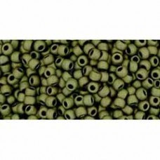 11/0 Toho Japanese Seed Beads - Matte-Colour Dark Olive