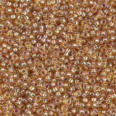 11/0 Miyuki Seed Beads - Silver Lined Dark Gold AB - 12.5gm