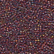 11/0 Miyuki Seed Beads - Silver Lined Dark Topaz AB