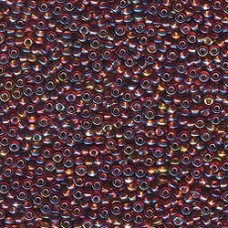 11/0 Miyuki Seed Beads - Silver Lined Dark Topaz AB - 12.5gm