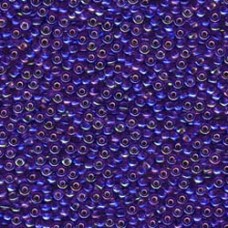 11/0 Miyuki Seed Beads - Silver Lined Cobalt AB - 10gm