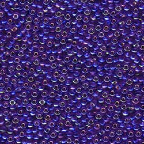 11/0 Miyuki Seed Beads - Silver Lined Cobalt AB - 10gm 11/0 Miyuki Seed Beads - Silver Lined Cobalt AB - 10gm