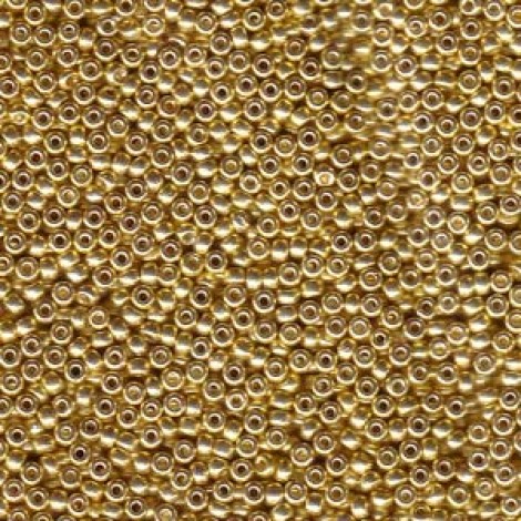 6/0 Miyuki Seed Beads - Galvanised Gold