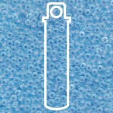 11/0 Miyuki Seed Beads - Matte Transparent Aqua - 24gm