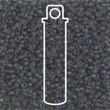 11/0 Miyuki Seed Beads - Matte Transparent Grey - 24gm