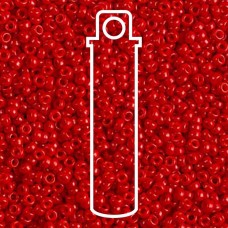 11/0 Miyuki Seed Beads - Opaque Red - 24gm