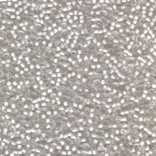 11/0 Miyuki Seed Beads - White Lined Crystal - 23gm