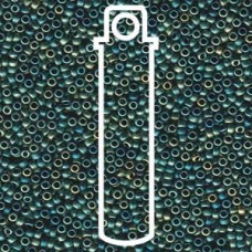 15/0 Miyuki Seed Beads - Matte Met Patina Iris - 12.5gm