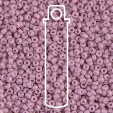 11/0 Miyuki Seed Beads - Matte Opaque Light Rose - 23gm