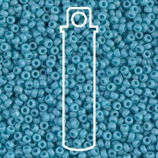 11/0 Miyuki Seed Beads - Fancy Frosted Pale Seafoam Blue - 22.5gm