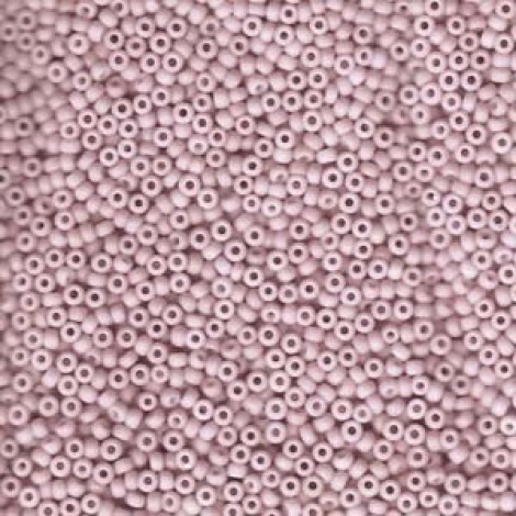 11/0 Miyuki Japanese Seed Beads - Matte Opaque Antique Rose - 23.5gm 11/0 Miyuki Japanese Seed Beads - Matte Opaque Antique Rose - 23.5gm