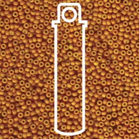 11/0 Miyuki Seed Beads - Pale Pumpkin - 24gm