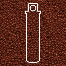 11/0 Miyuki Seed Beads - Special Dyed Reddish Brown - 23.5gm