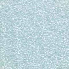 11/0 Miyuki Seed Beads - Light Ice Blue Lined Crystal AB - 24gm