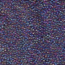 11/0 Miyuki Seed Beads - Fuchsia Lined Amethyst AB