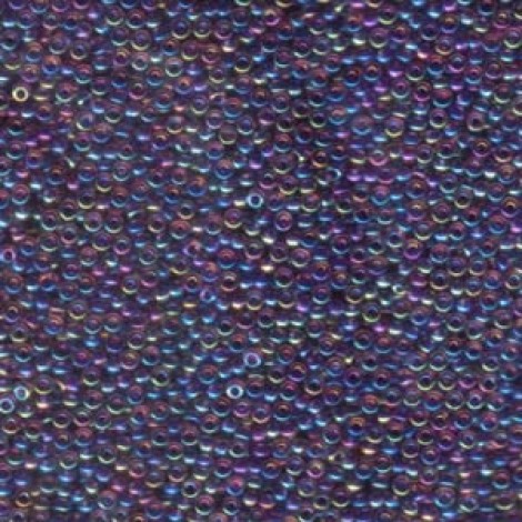 11/0 Miyuki Seed Beads - Fuchsia Lined Amethyst AB