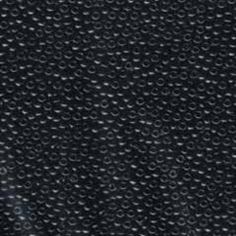 11/0 Miyuki Seed Beads - Opaque Black - 24gm