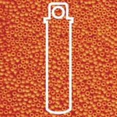 11/0 Miyuki Seed Beads - Opaque Light Orange - 24gm