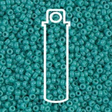 11/0 Miyuki Seed Beads - Opaque Turquoise Green - 23gm