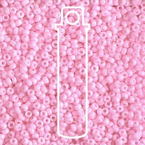 11/0 Miyuki Duracoat Seed Beads - Opaque Pink - 23.5gm