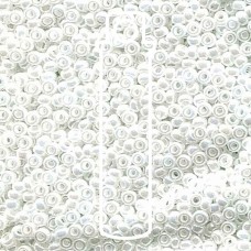 11/0 Miyuki Seed Beads - Pearl White Ceylon - 24gm