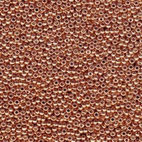 15/0 Miyuki Seed Beads - Duracoat Galvanised Muscat