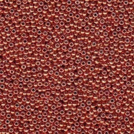 6/0 Miyuki Duracoat Seed Beads - Galv Berry