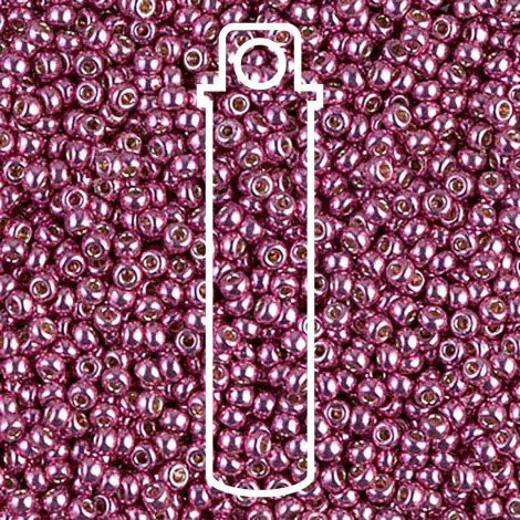 11/0 Miyuki Duracoat Seed Beads - Galvanised Hot Pink - 8.5gm 11/0 Miyuki Duracoat Seed Beads - Galvanised Hot Pink - 8.5gm