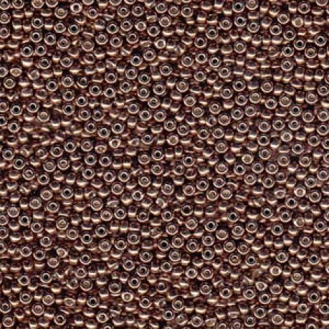6/0 Miyuki Duracoat Seed Beads - Galv Dark Mauve