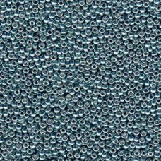 15/0 Miyuki Seed Beads - Duracoat Galvanized Dark Seafoam