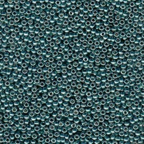 6/0 Miyuki Duracoat Seed Beads - Galv Seafoam