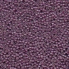 8/0 Miyuki Seed Beads - Galvanised Duracoat Dark Eggplant - 22gm