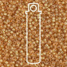 11/0 Miyuki Duracoat Seed Beads - Silver Lined Maize - 24gm