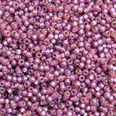 11/0 Miyuki Duracoat Seed Beads - Silver Lined Lilac