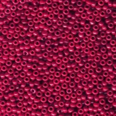 11/0 Miyuki Seed Beads - Opaque Red Lustre - 24gm