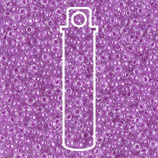 11/0 Miyuki Seed Beads - Luminous Plum Crazy - 8.5gm