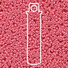 11/0 Miyuki Duracoat Seed Beads - Opaque Dyed Bubble Gum - 23gm