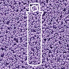 11/0 Miyuki Seed Beads - Duracoat Opaque Dyed Lilac - 8.5gm
