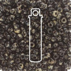 11/0 Miyuki Seed Beads - Picasso Smoky Matte - 23gm