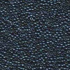 11/0 Miyuki Seed Beads - Gunmetal Iris - 24gm