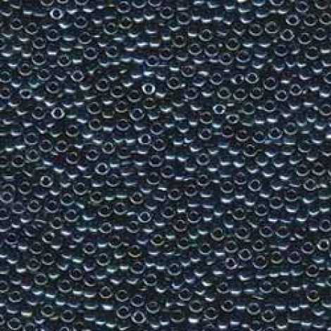 11/0 Miyuki Seed Beads - Gunmetal Iris - 24gm