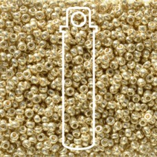 11/0 Miyuki Duracoat Seed Beads - Duracoat Galvanized Pale Gold - 24gm