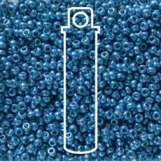 11/0 Miyuki Duracoat Seed Beads - Galvanized Dark Capri Blue - 24gm