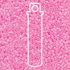 11/0 Miyuki Duracoat Seed Beads - Baby Pink Ceylon - 24gm