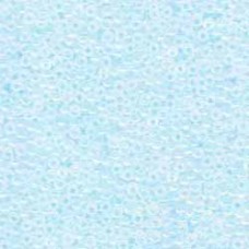 11/0 Miyuki Seed Beads - LIght Aqua Ceylon - 24gm