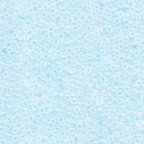 11/0 Miyuki Seed Beads - LIght Aqua Ceylon - 24gm