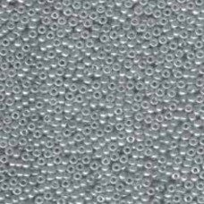 11/0 Miyuki Seed Beads - Grey Ceylon - 24gm