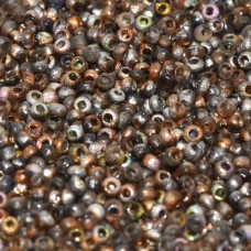 11/0 Czech Seed Beads - Crystal Etched Magic Copper
