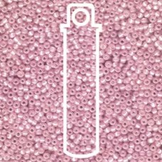 11/0 Miyuki Seed Beads - Dyed Hot Pink Silver Lined Alabaster - 24gm